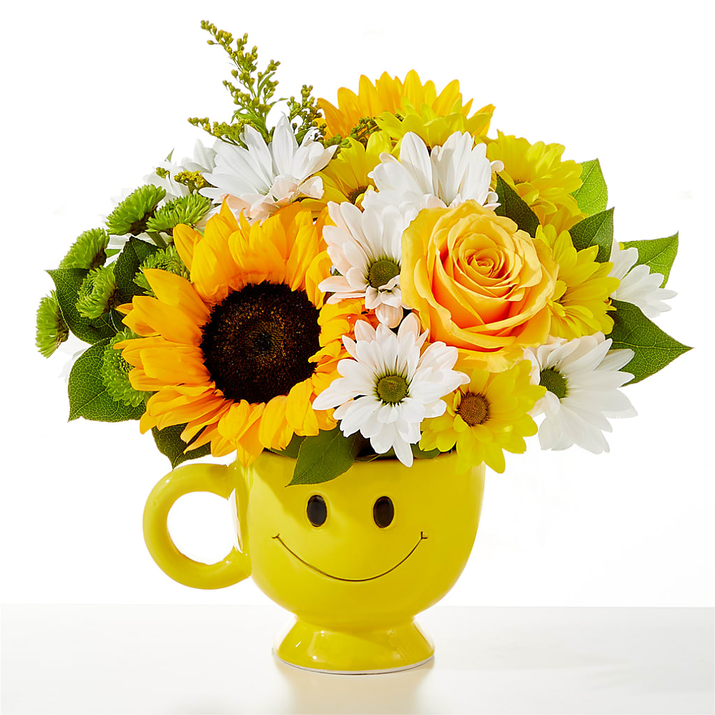 Be Happy Bouquet – The Flower Company, Kamloops BC
