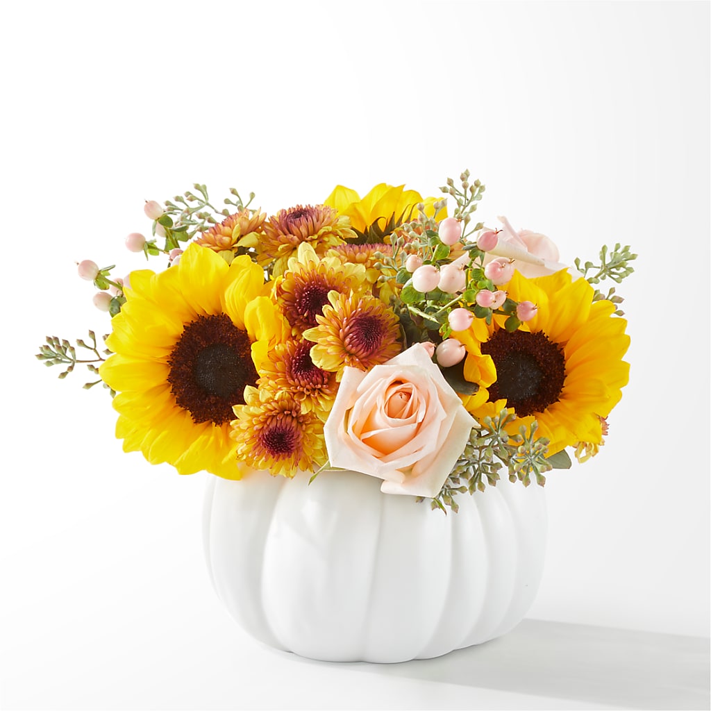Pumpkin to Talk About Bouquet – The Flower Company, Kamloops BC