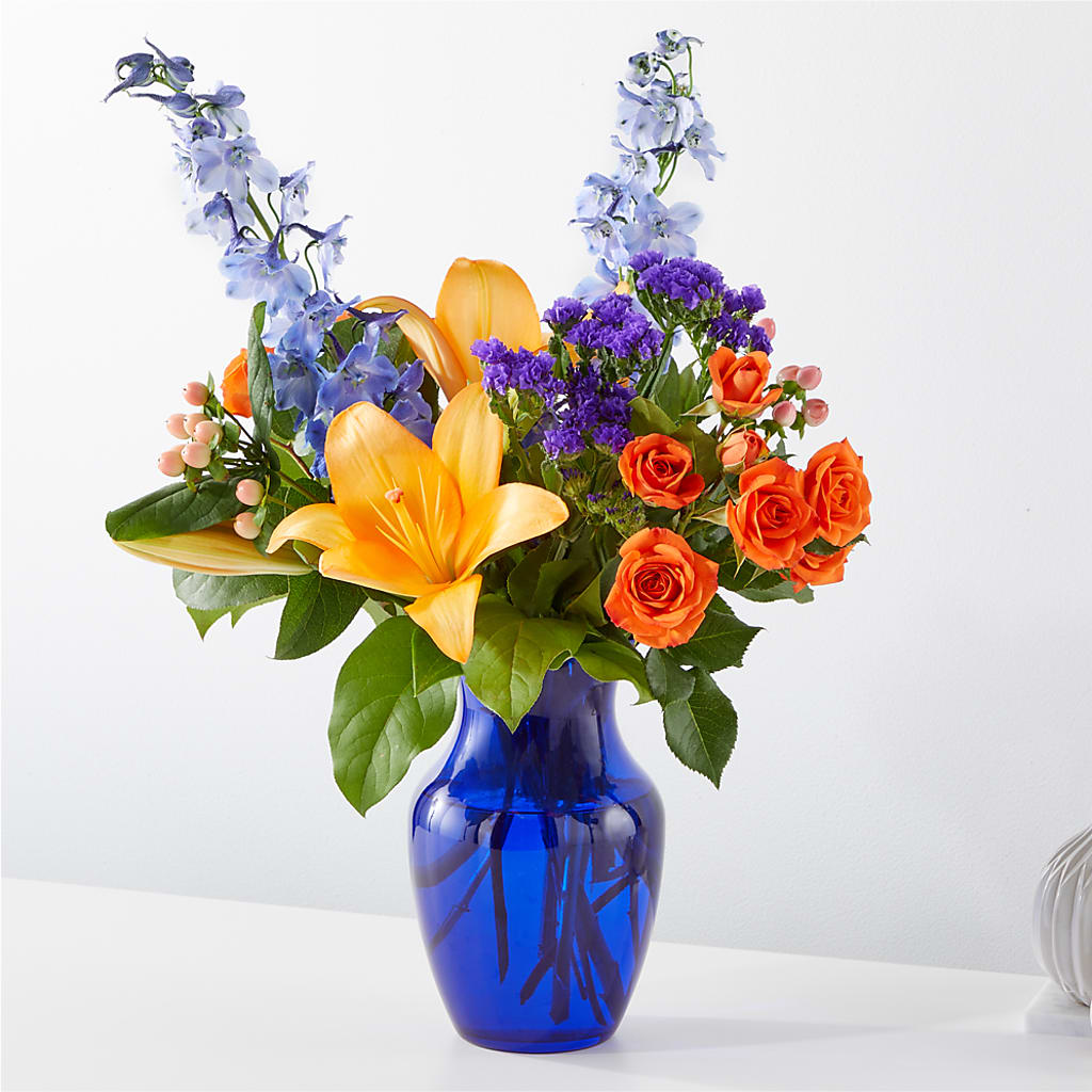 Radiant Citrus Bouquet – The Flower Company, Kamloops BC