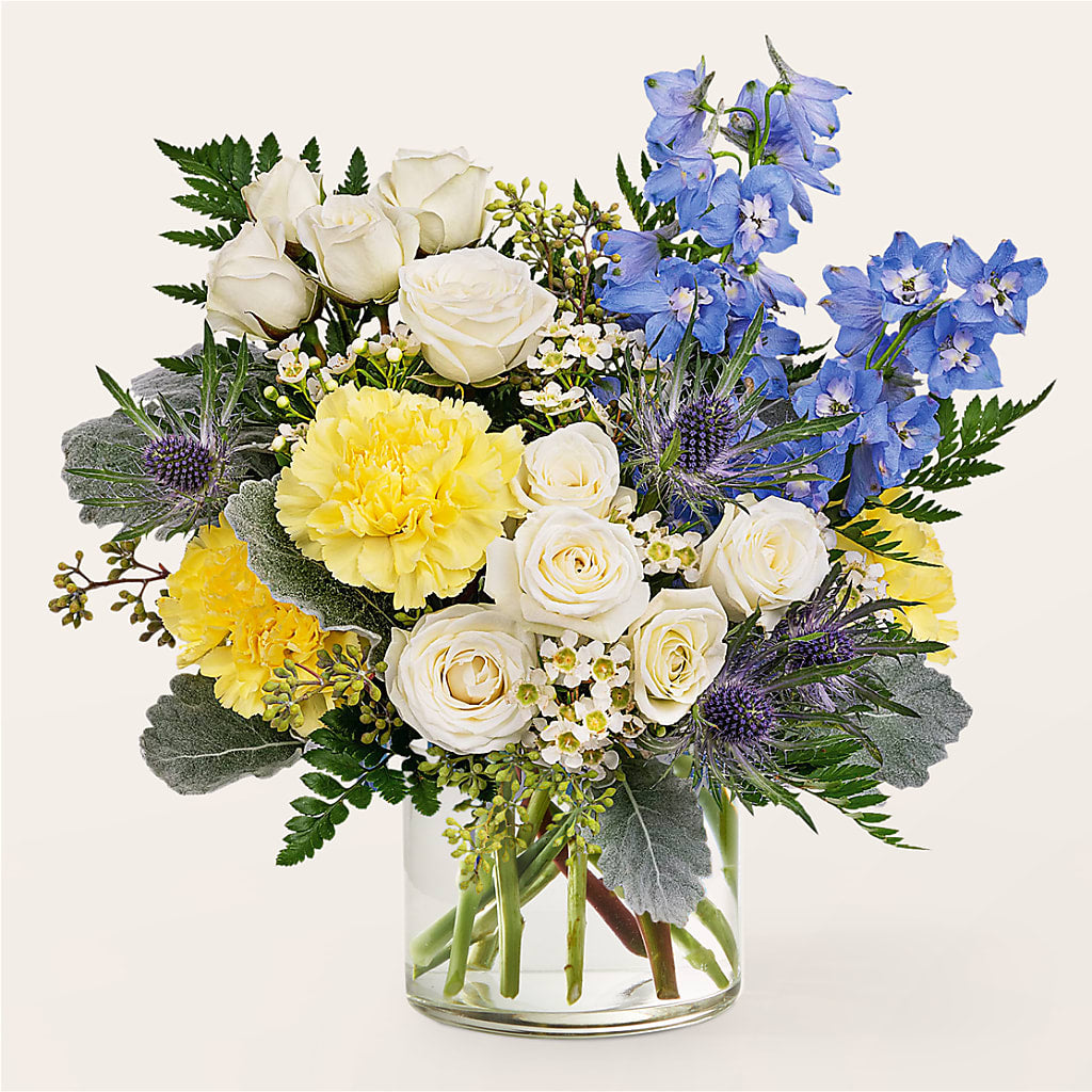 Lemon Sorbet Bouquet – The Flower Company, Kamloops BC