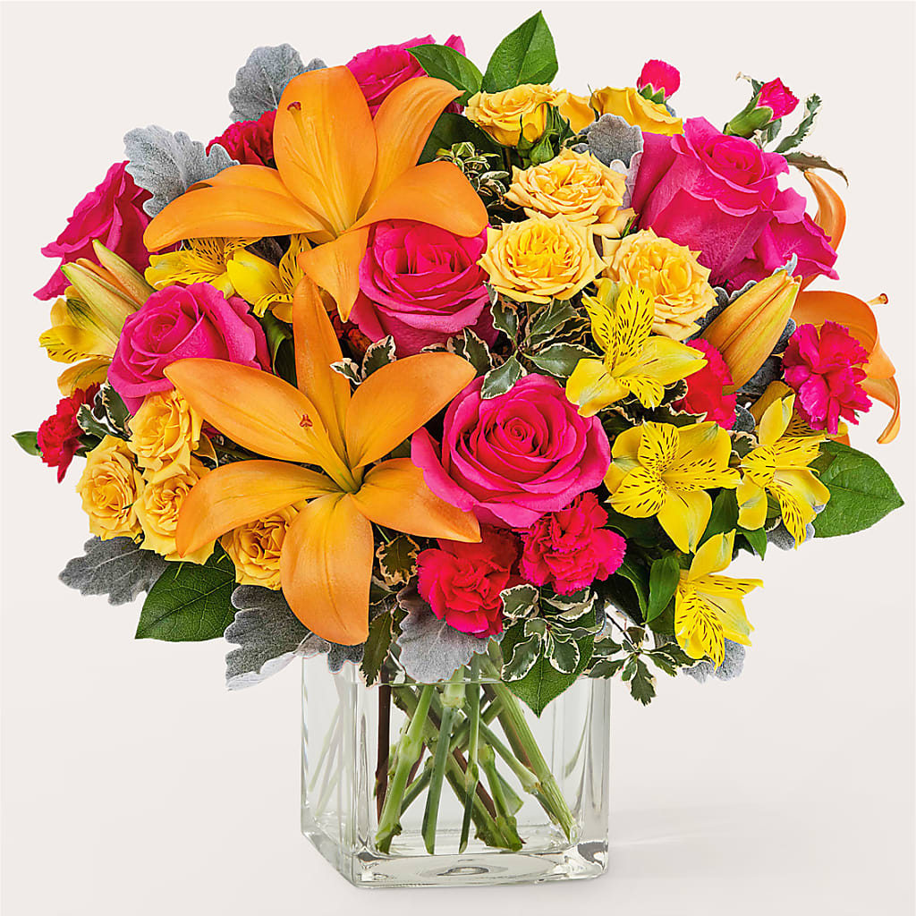 To the Tropics Bouquet – The Flower Company, Kamloops BC