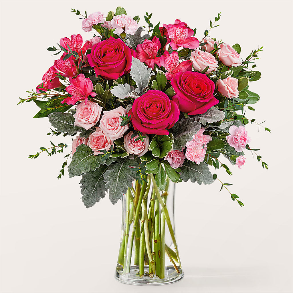 Tickled Pink Bouquet – The Flower Company, Kamloops BC
