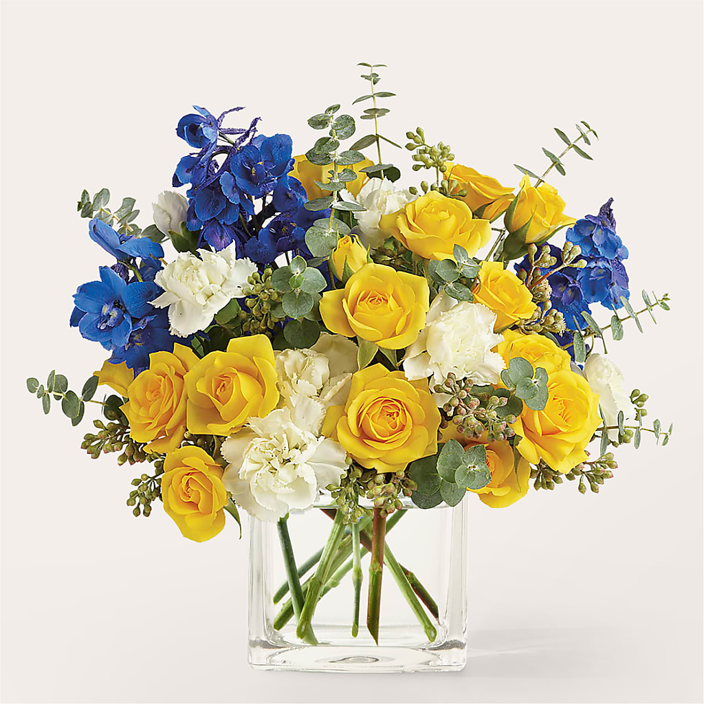 Sparkling Citrine Bouquet – The Flower Company, Kamloops BC