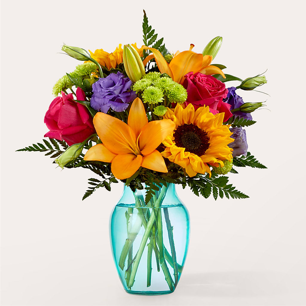 Double Rainbow Bouquet – The Flower Company, Kamloops BC