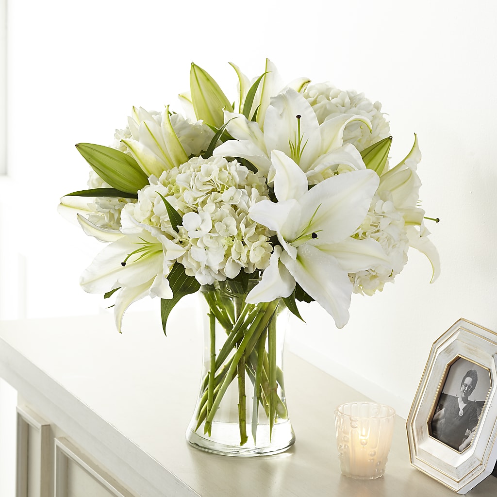 Compassionate Lily Bouquet – The Flower Company, Kamloops BC