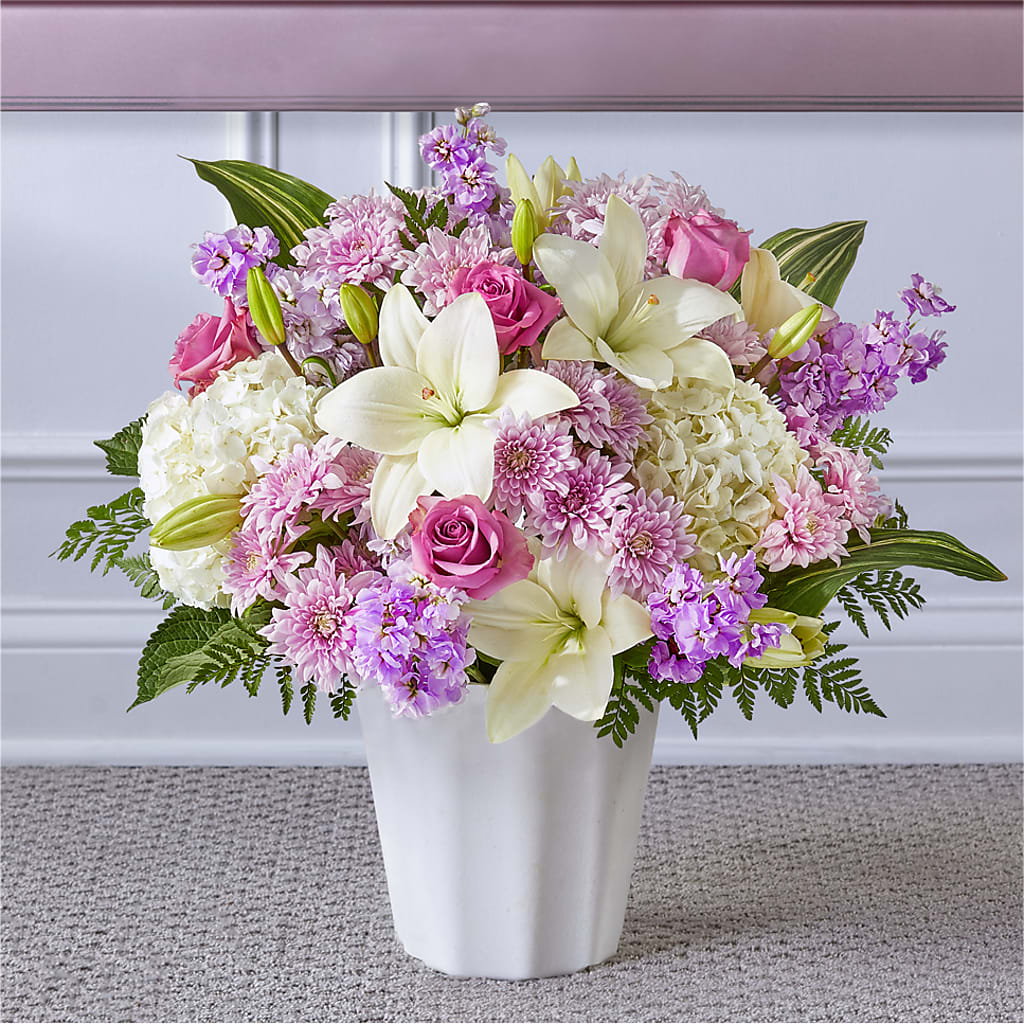 Heaven Sent Floor Basket – The Flower Company, Kamloops BC