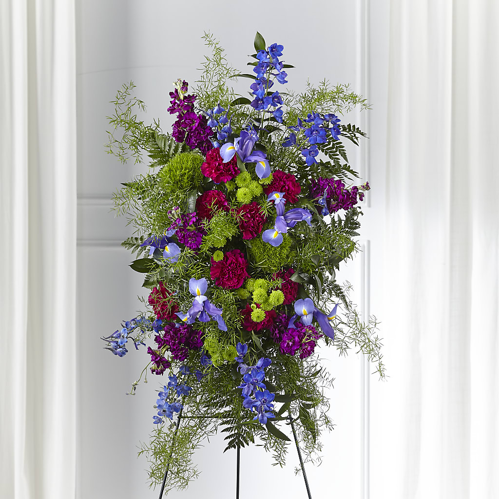 Heavenly Skies Standing Spray – The Flower Company, Kamloops BC
