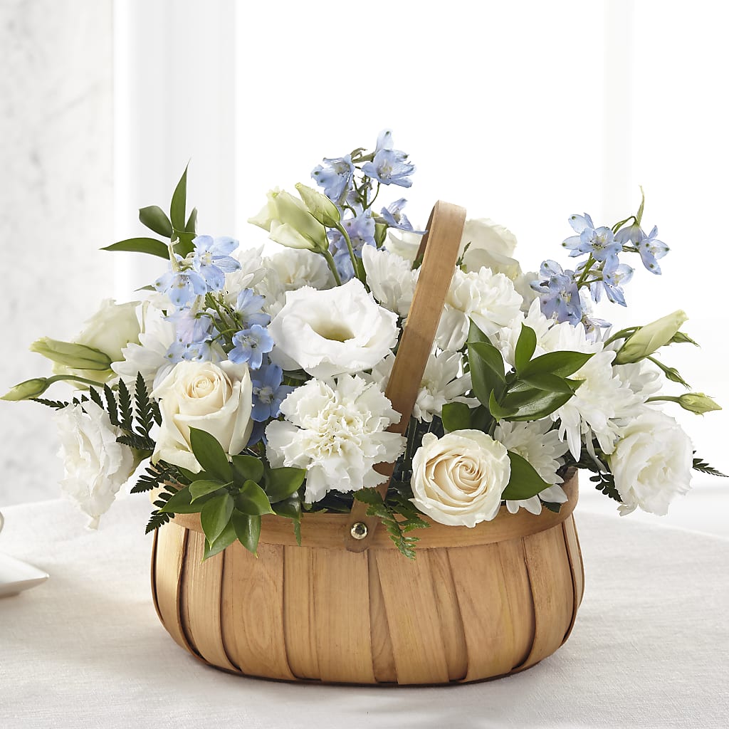 Sincerely Heartfelt Basket – The Flower Company, Kamloops BC
