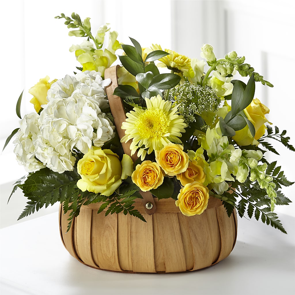 Rustic Remembrance Basket – The Flower Company, Kamloops BC