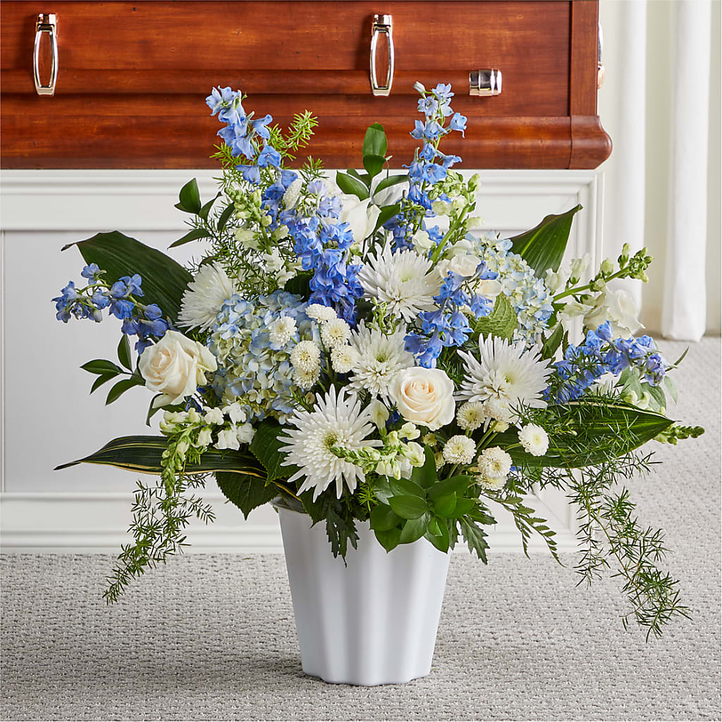 Everlasting Memories Floor Basket – The Flower Company, Kamloops BC