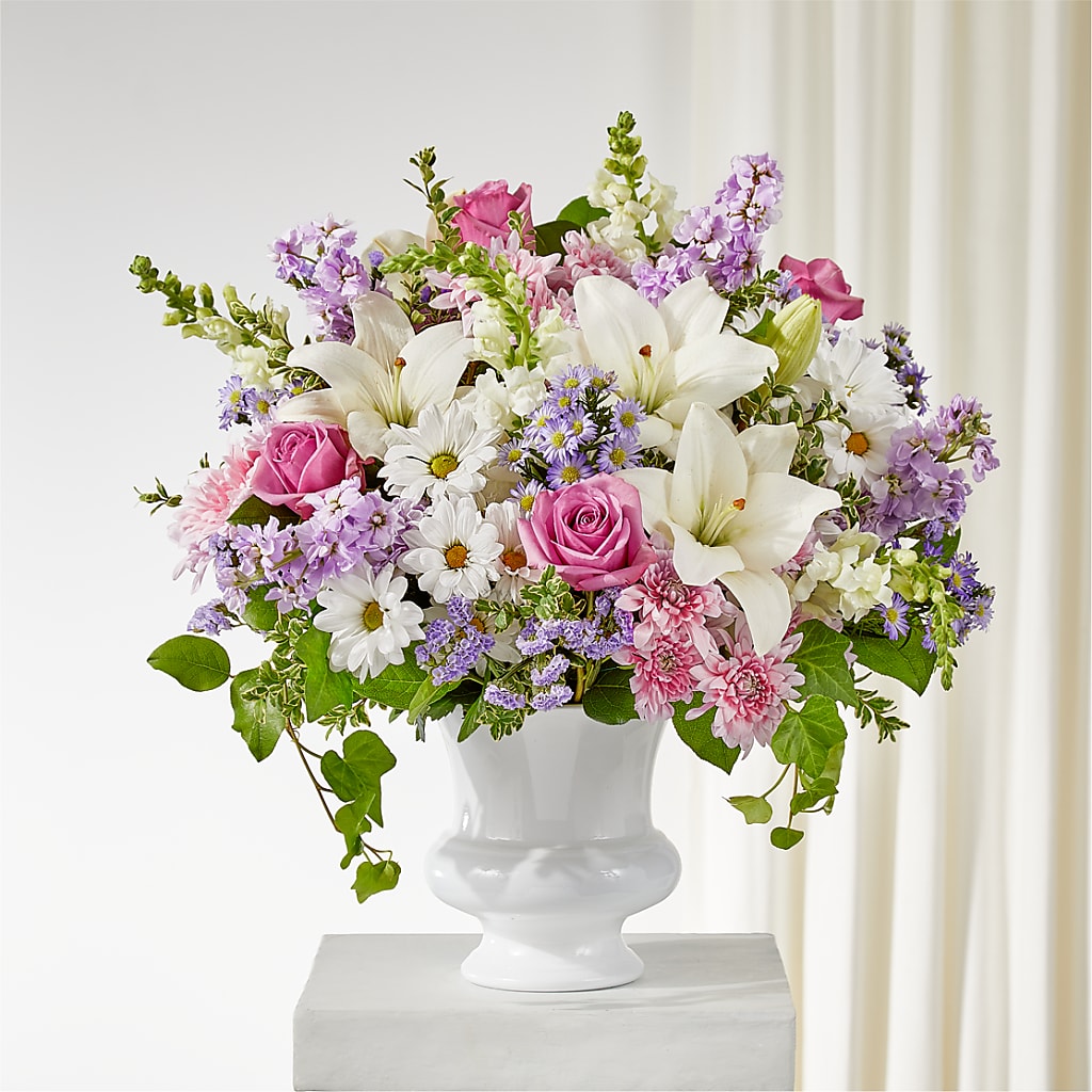 Remarkable Life Urn Arrangement – The Flower Company, Kamloops BC