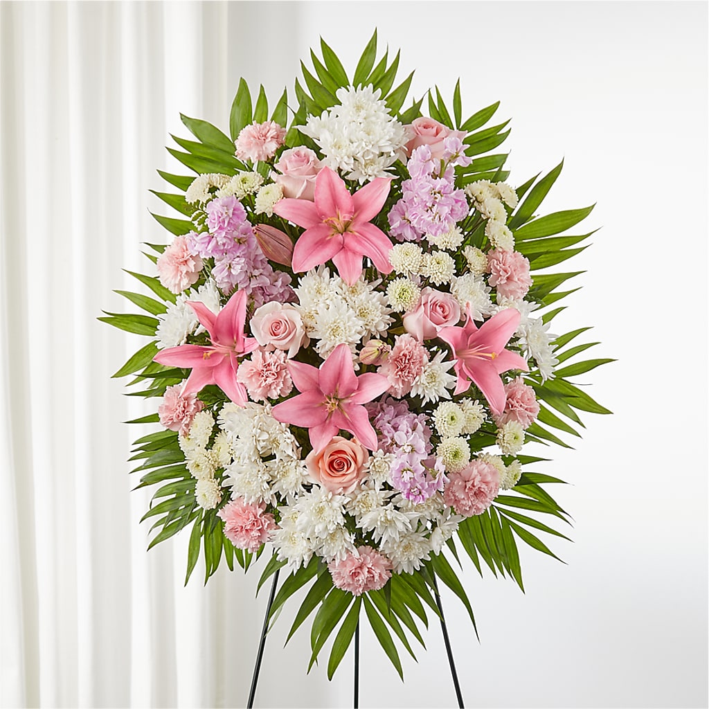 Offering Solace Standing Spray – The Flower Company, Kamloops BC