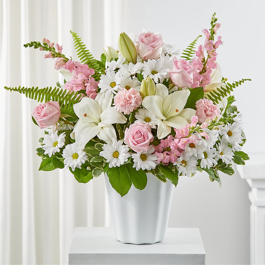 Soft Touch Tabletop Basket – The Flower Company, Kamloops BC