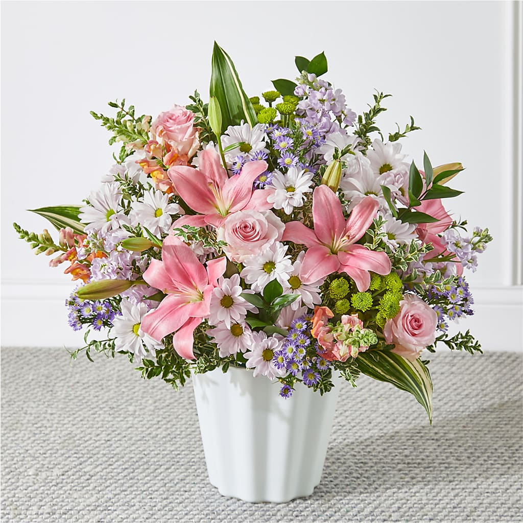 Abundant Compassion Floor Basket – The Flower Company, Kamloops BC