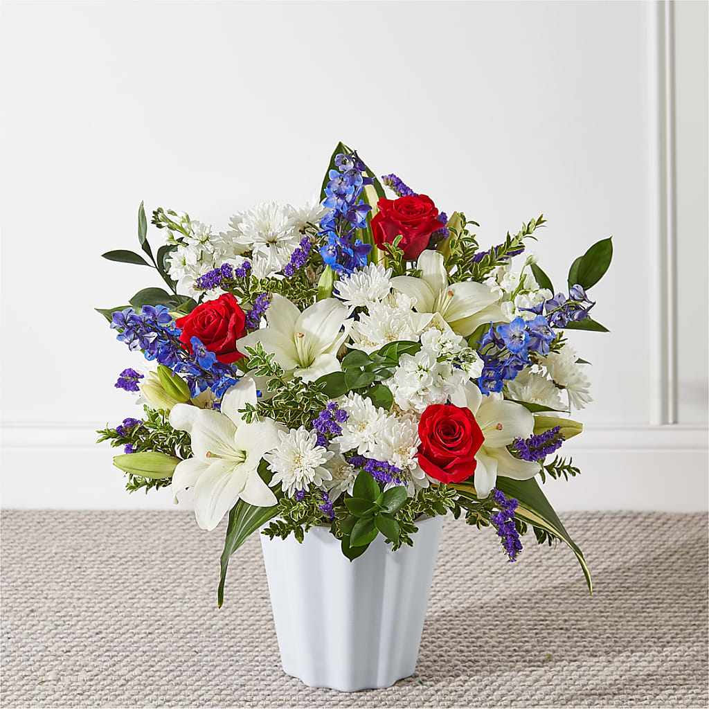 Consoled Floor Basket – The Flower Company, Kamloops BC