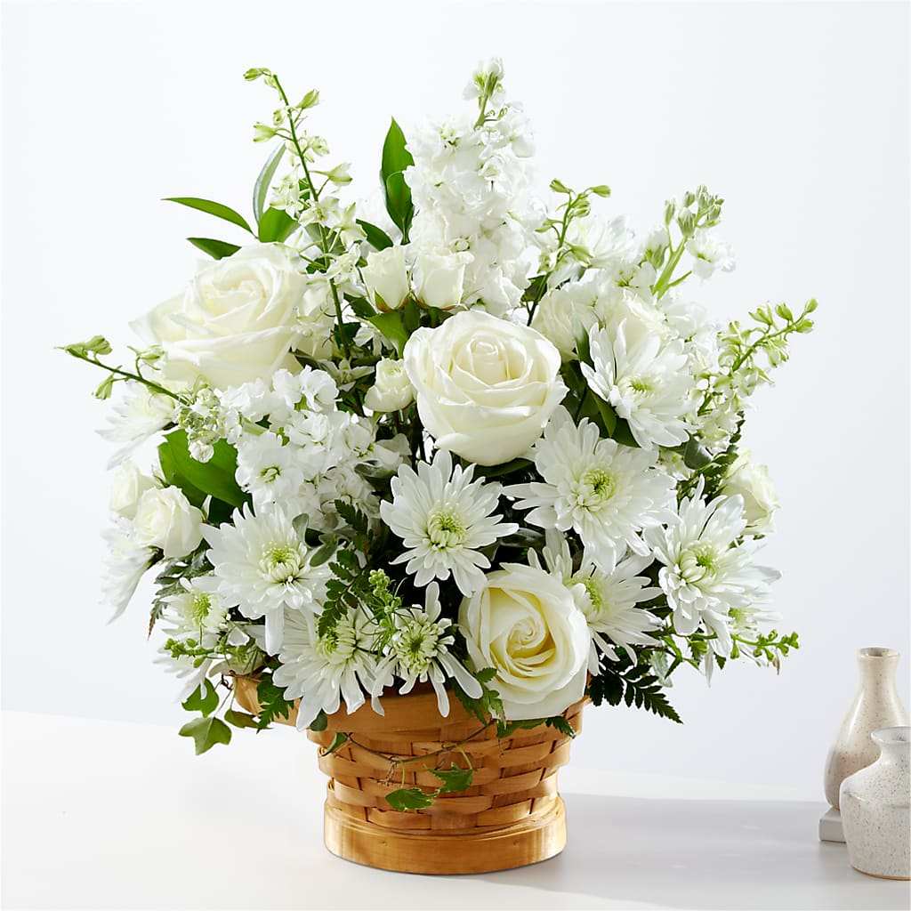 Heartfelt Condolences Arrangement – The Flower Company, Kamloops BC