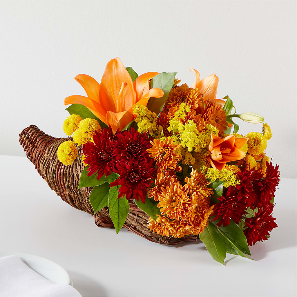 Bouquet of Blessings Cornucopia – The Flower Company, Kamloops BC