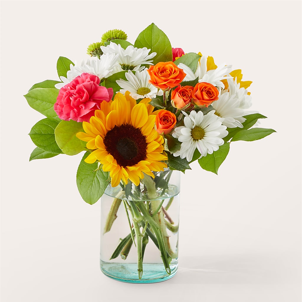 Sun-drenched Blooms Bouquet – The Flower Company, Kamloops BC