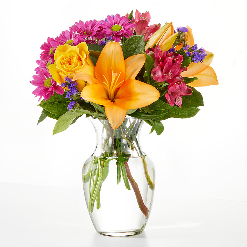 Colorful Visions Bouquet – The Flower Company, Kamloops BC
