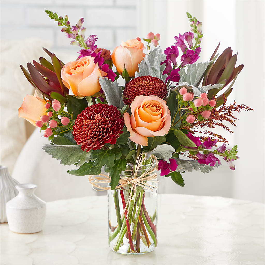 Moody Hues Bouquet – The Flower Company, Kamloops BC