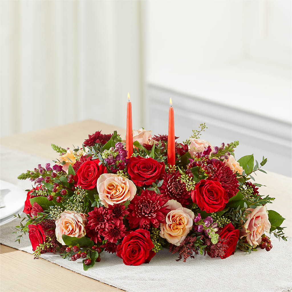 Most Thankful Centerpiece – The Flower Company, Kamloops BC