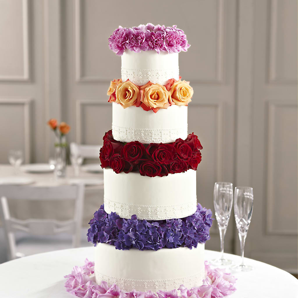 Infinite Love Cake Décor – The Flower Company, Kamloops BC