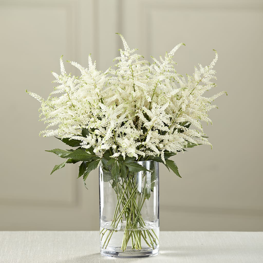 White Astilbe Bouquet – The Flower Company, Kamloops BC
