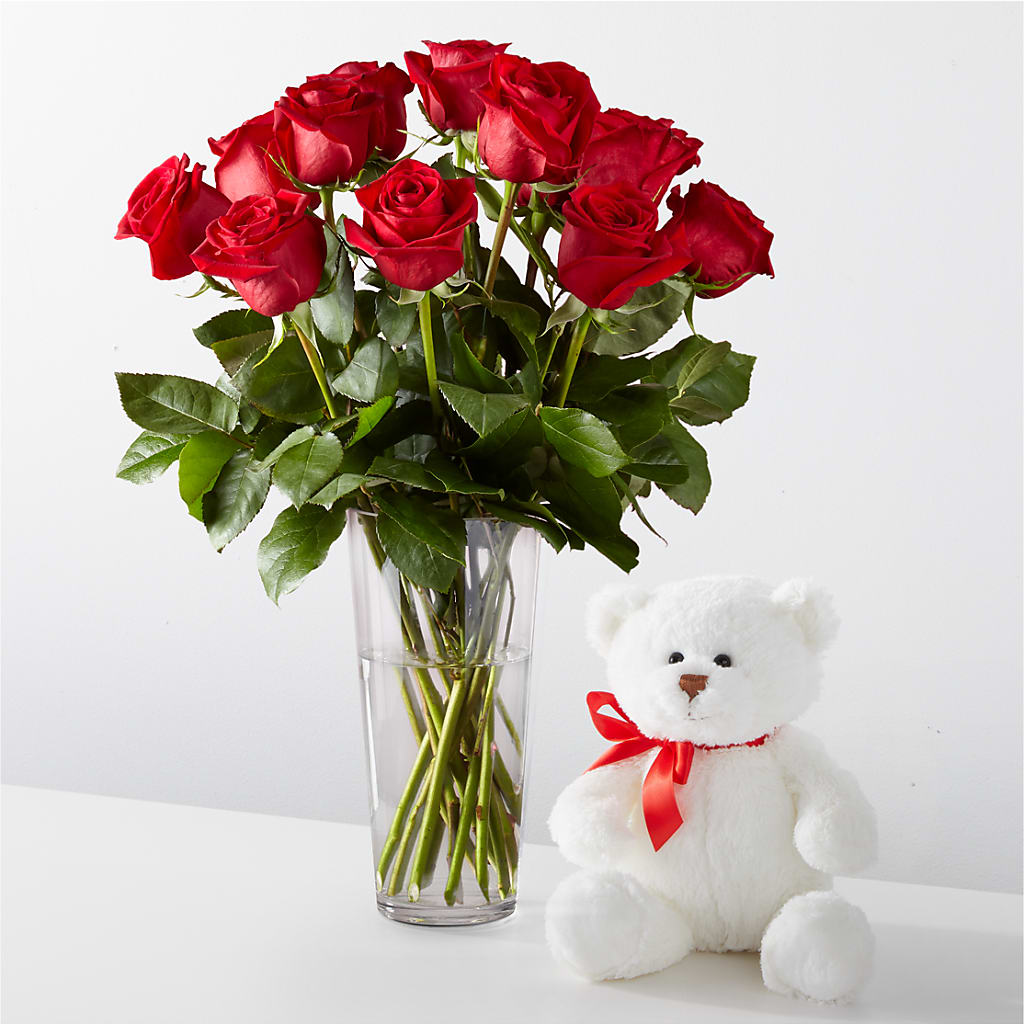 Romantic Long Stem Red Rose Bouquet Bundles –  The Flower Company, Kamloops BC