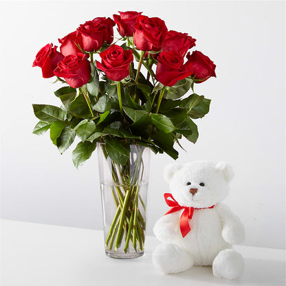 Romantic Long Stem Red Rose Bouquet Bundles –  The Flower Company, Kamloops BC