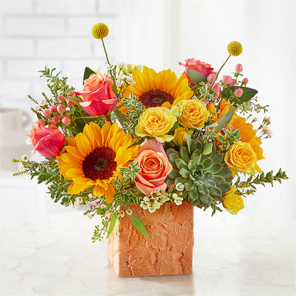 Sunflower Season Bouquet –  The Flower Company, Kamloops BC