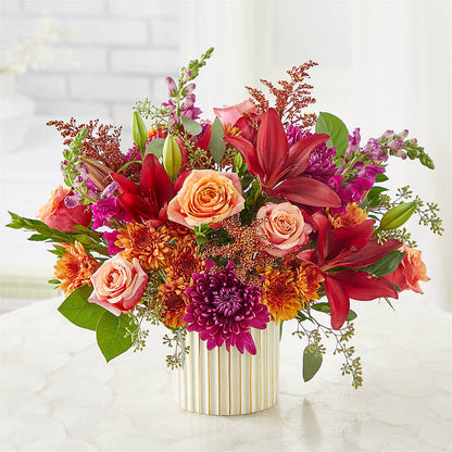 Burgundy Landscape Bouquet –  The Flower Company, Kamloops BC