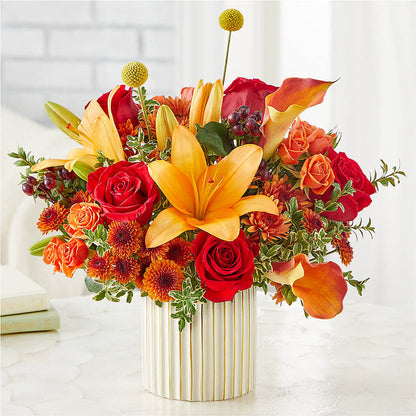 Scarlet Skies Bouquet –  The Flower Company, Kamloops BC