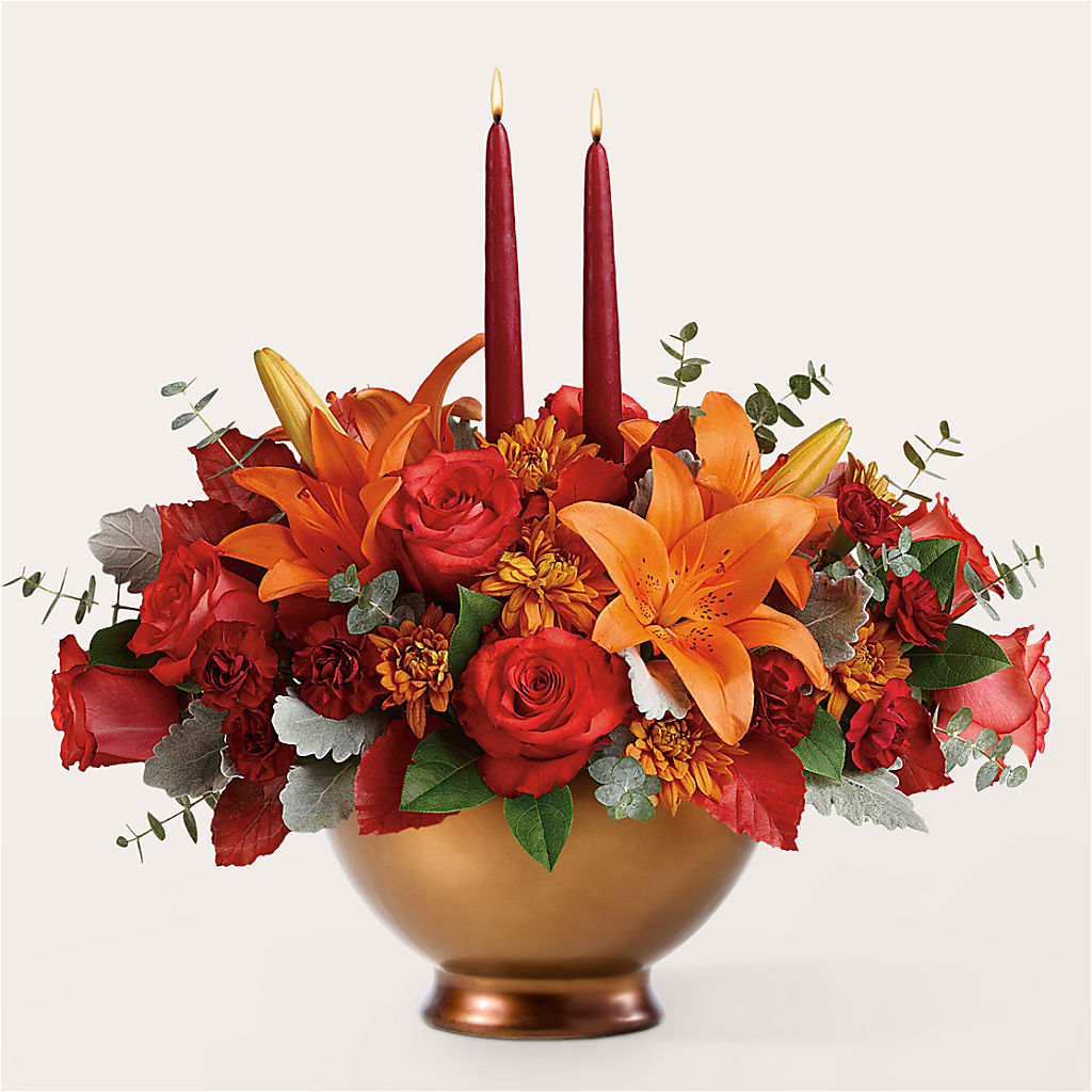 Fruits of Fall Centerpiece –  The Flower Company, Kamloops BC