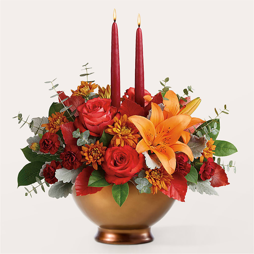 Fruits of Fall Centerpiece –  The Flower Company, Kamloops BC