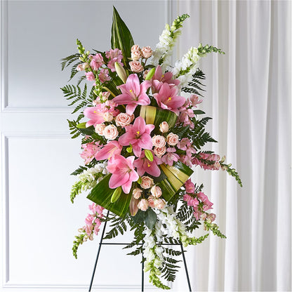 Elegant Embrace Standing Spray –  The Flower Company, Kamloops BC