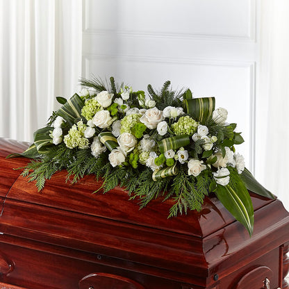 Hopeful Gesture Casket Spray –  The Flower Company, Kamloops BC