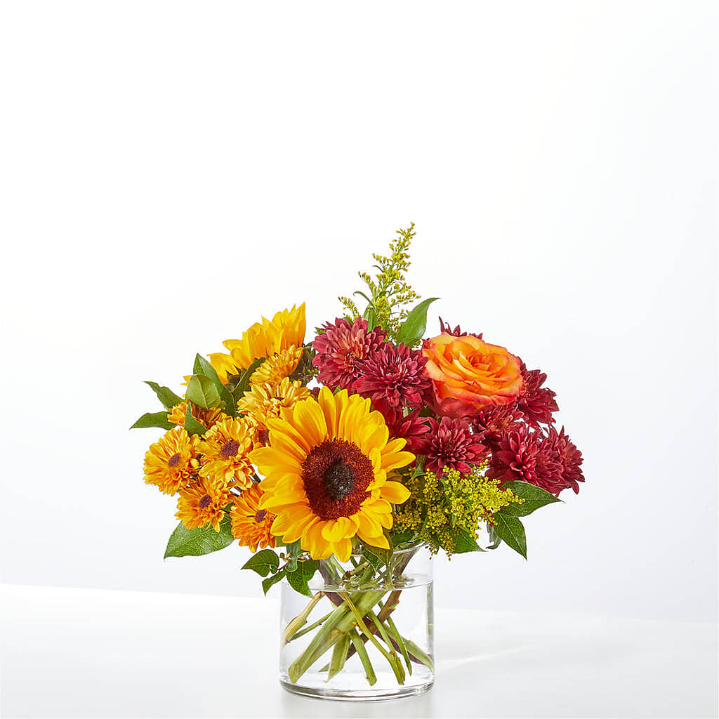 Flannel Scarf Bouquet –  The Flower Company, Kamloops BC