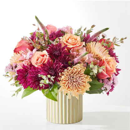 Berry Cobbler Bouquet with Ivory Vase –  The Flower Company, Kamloops BC