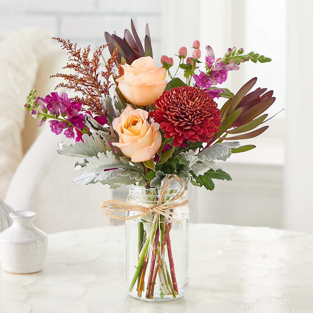 Moody Hues Bouquet –  The Flower Company, Kamloops BC