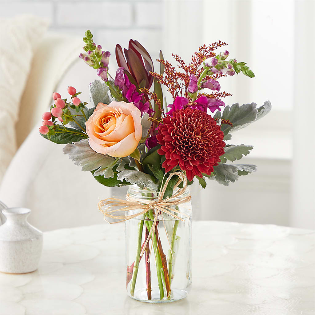 Moody Hues Bouquet –  The Flower Company, Kamloops BC