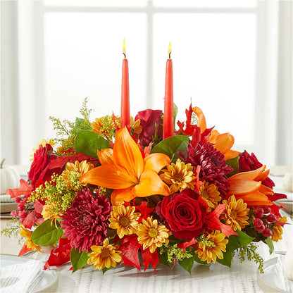 Autumn's Embrace Centerpiece –  The Flower Company, Kamloops BC