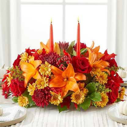 Autumn's Embrace Centerpiece –  The Flower Company, Kamloops BC