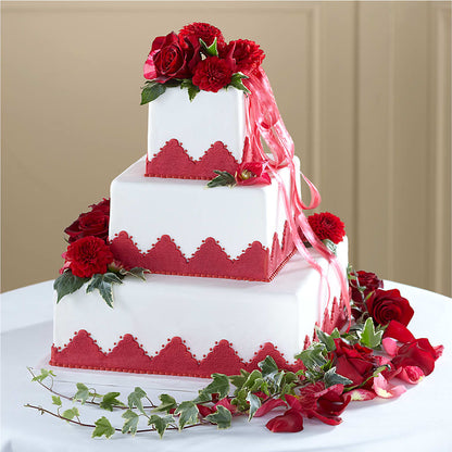Forever Happiness Cake Decor –  The Flower Company, Kamloops BC